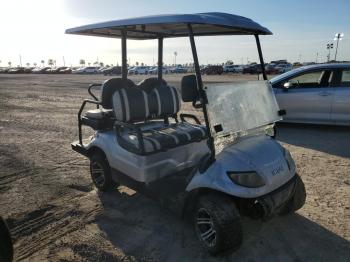  Salvage Aspt Golf Cart