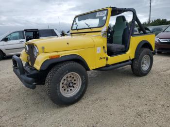  Salvage Jeep Cj