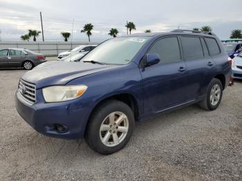  Salvage Toyota Highlander