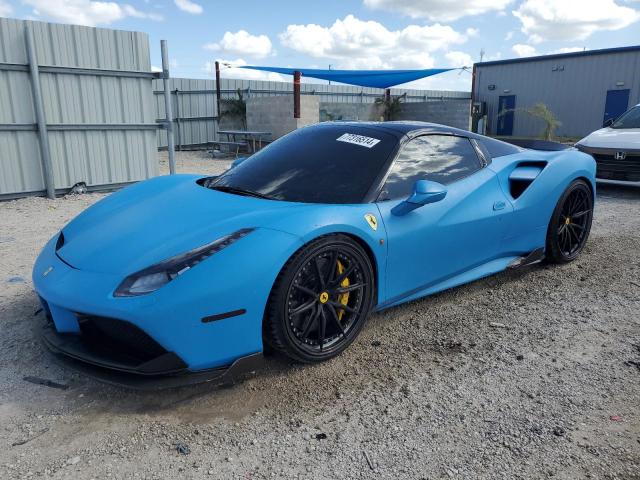  Salvage Ferrari 488 Spider