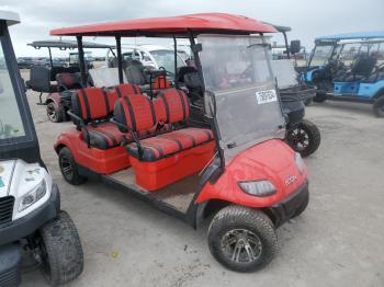  Salvage Aspt Golf Cart