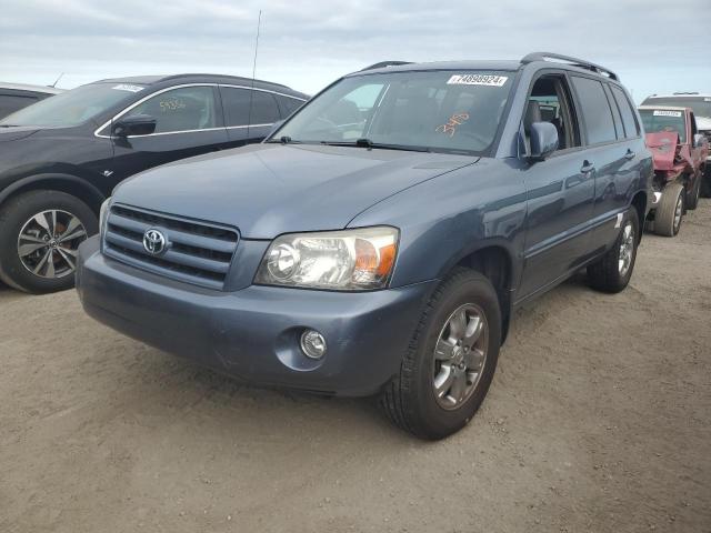  Salvage Toyota Highlander