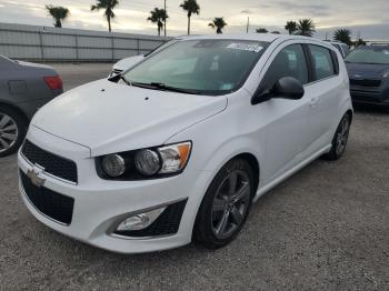  Salvage Chevrolet Sonic