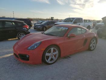  Salvage Porsche Cayman