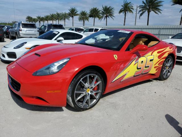  Salvage Ferrari California