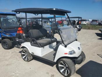  Salvage Aspt Golf Cart