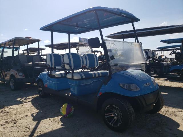  Salvage Aspt Golf Cart