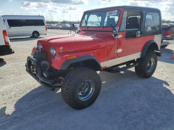  Salvage Jeep Cj