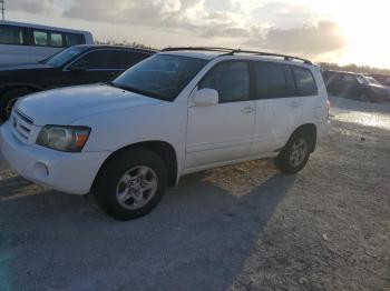  Salvage Toyota Highlander