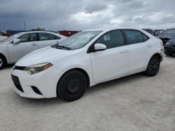  Salvage Toyota Corolla