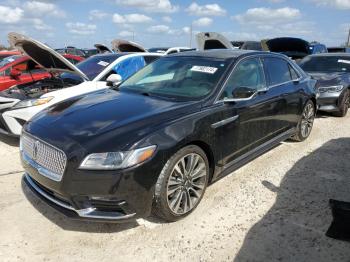  Salvage Lincoln Continental