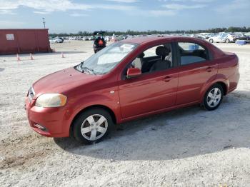  Salvage Chevrolet Aveo