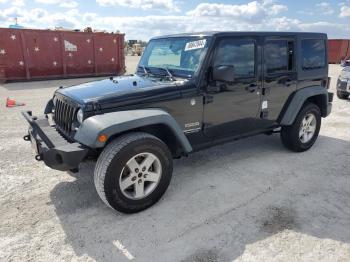  Salvage Jeep Wrangler