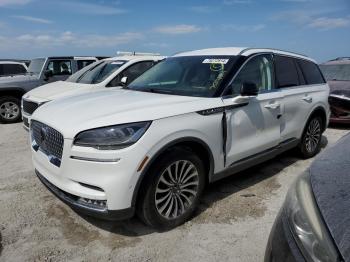  Salvage Lincoln Aviator