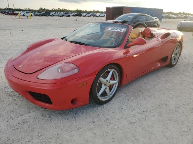  Salvage Ferrari 360 Spider