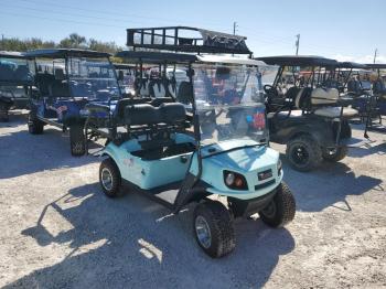  Salvage Aspt Golf Cart