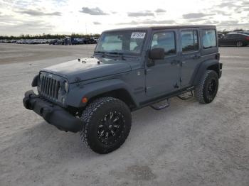  Salvage Jeep Wrangler