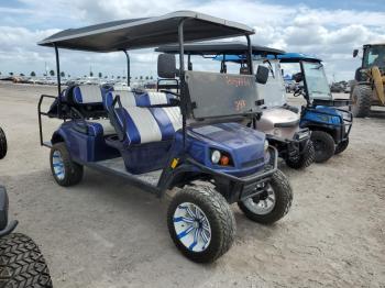  Salvage Aspt Golf Cart