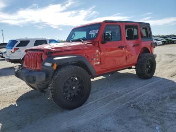  Salvage Jeep Wrangler