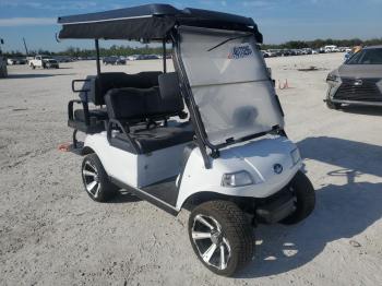  Salvage Aspt Golf Cart