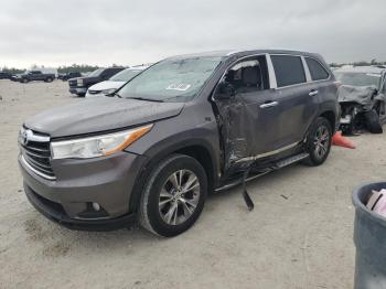  Salvage Toyota Highlander