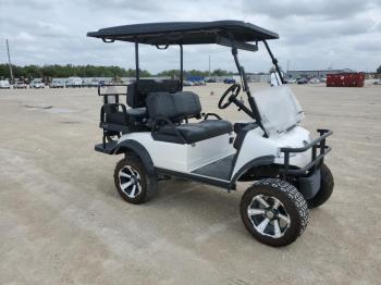  Salvage Aspt Golf Cart