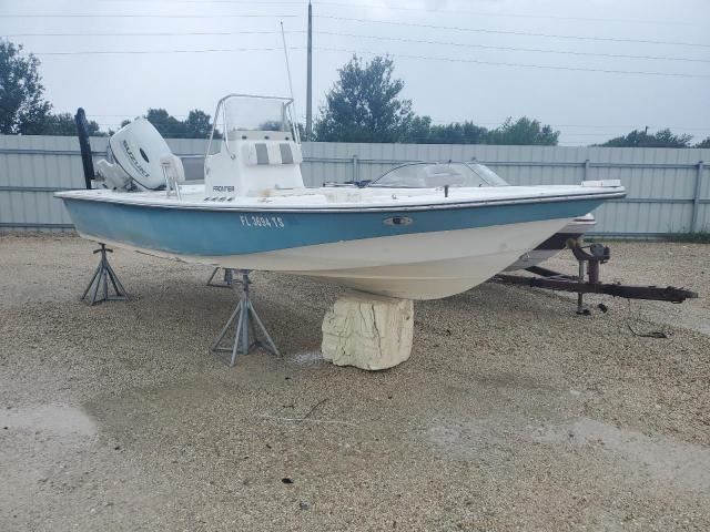  Salvage Carolina Skiff Boat