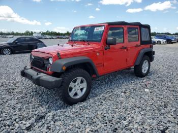  Salvage Jeep Wrangler