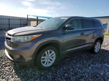  Salvage Toyota Highlander