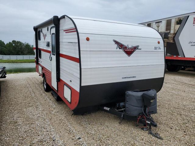  Salvage White Trailer