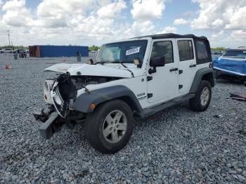  Salvage Jeep Wrangler