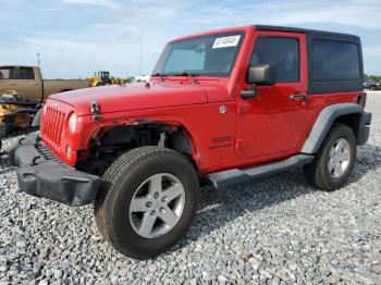  Salvage Jeep Wrangler