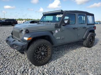  Salvage Jeep Wrangler
