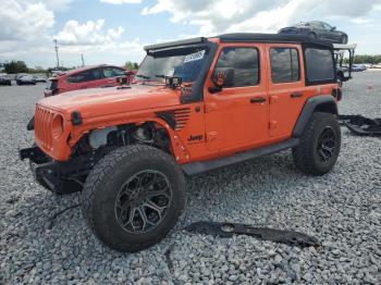  Salvage Jeep Wrangler