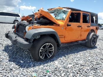  Salvage Jeep Wrangler