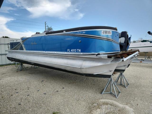  Salvage Avalon Boat