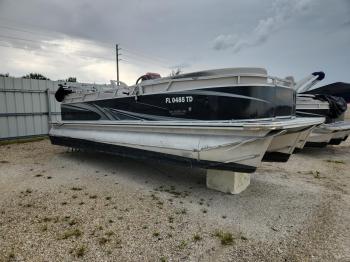  Salvage Avalon Boat