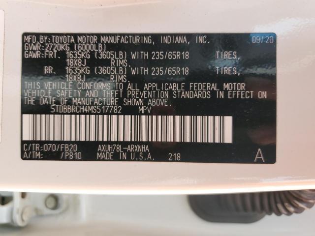 Toyota Highlander Hybrid Le Image 2