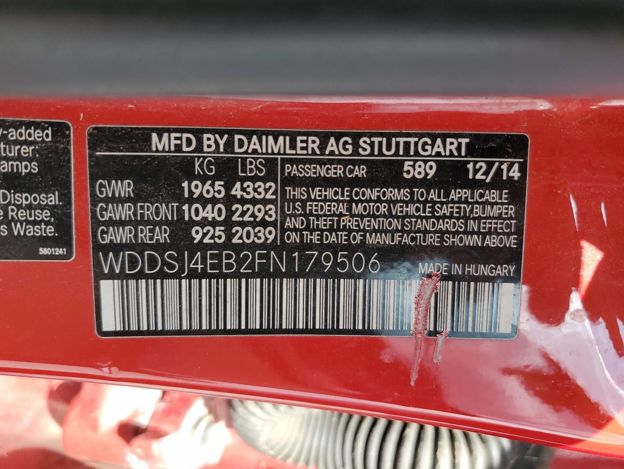 Mercedes-Benz Cla-class 250 Image 9