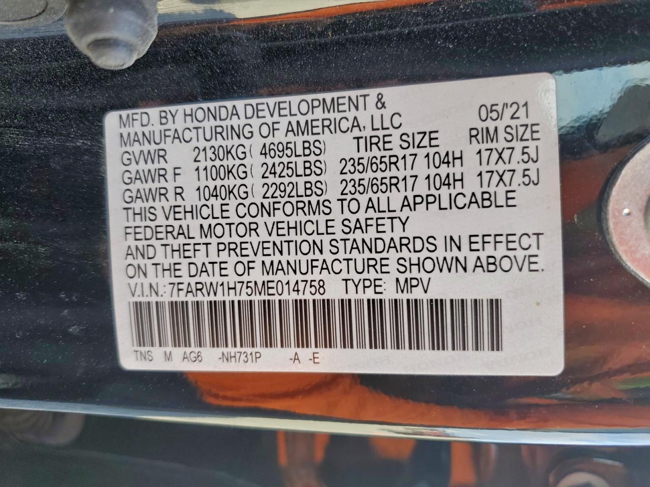 Honda Crv Se Image 11