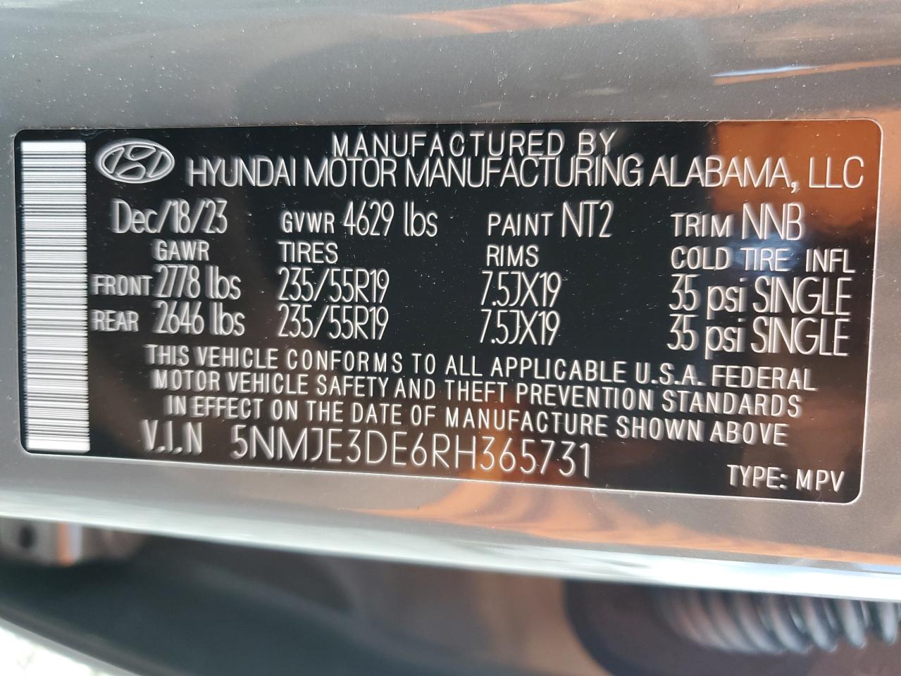 Hyundai TUCSON Limited Image 9