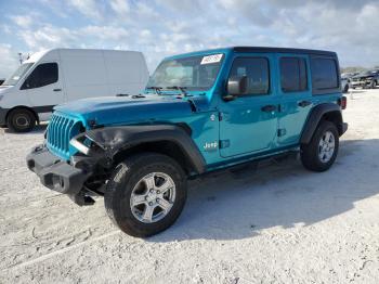  Salvage Jeep Wrangler