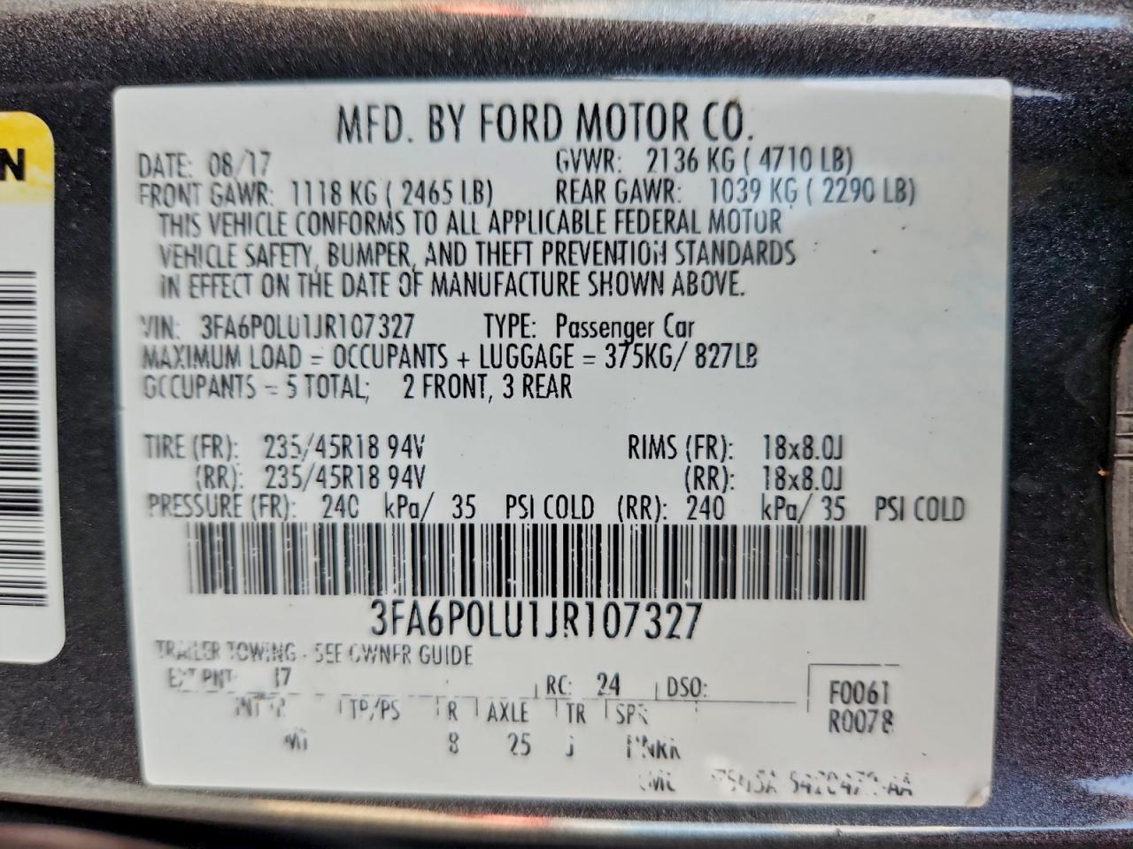 Ford Fusion Se Hybrid Image 5