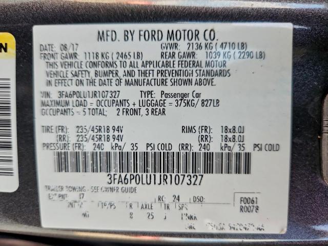 Ford Fusion Se Hybrid Image 5