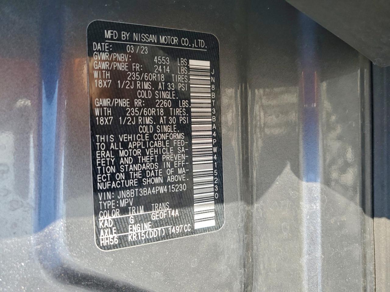 Nissan Rogue Sv Image 8