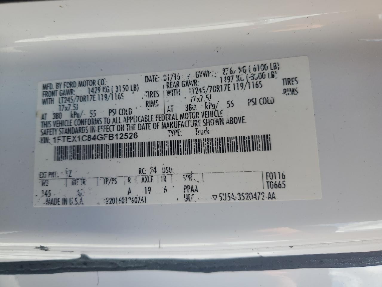 Ford F-150 Super Cab Image 12