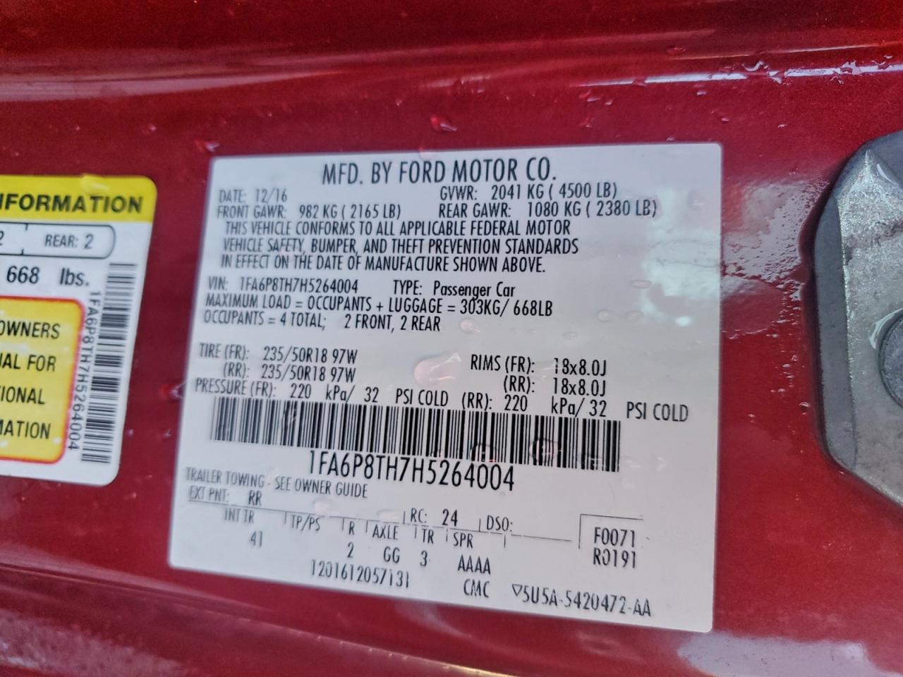 Ford Mustang Image 3