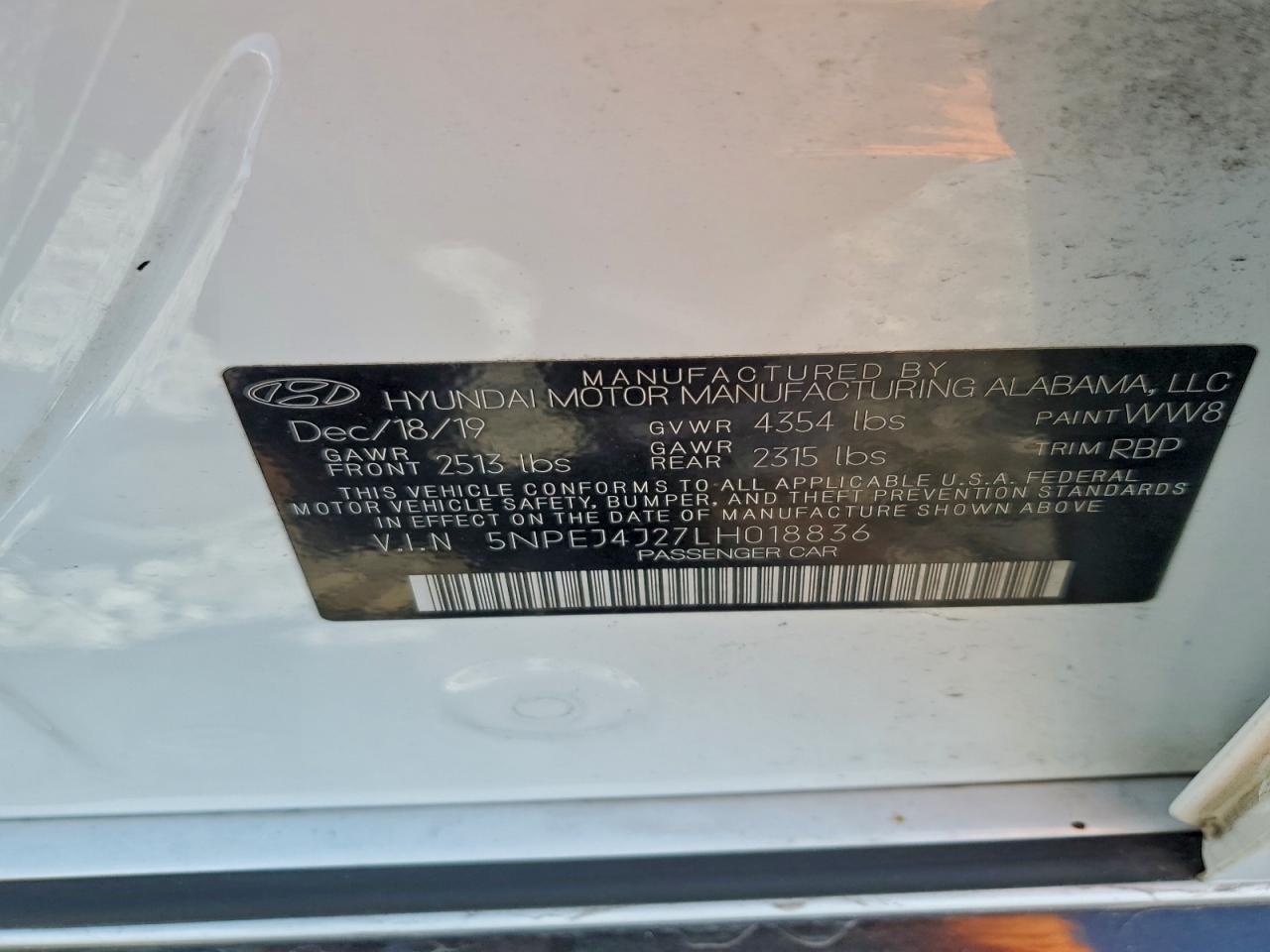 Hyundai SONATA Sel Plus Image 7