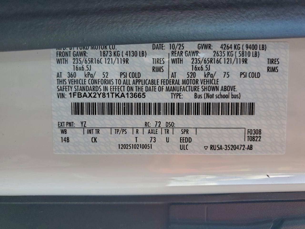 Ford Transit T-350 Image 7