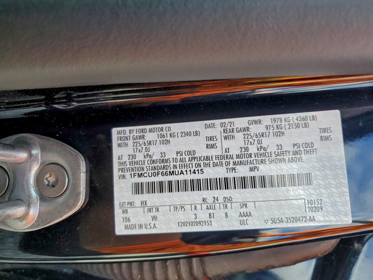 Ford Escape S Image 5